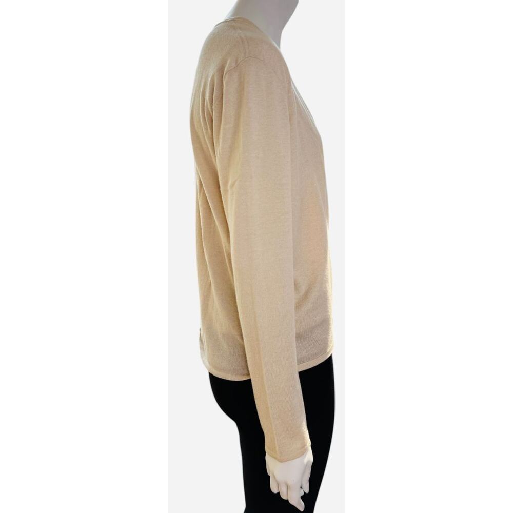 Chanel Beige Cotton-Cashmere Twin Set – Size FR 46 (US 12) - Picture 6 of 16